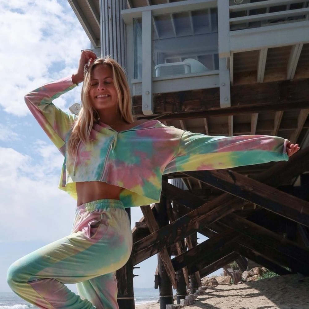 Blackbough Swim Tie Dye Deni Zip-Up Jacket